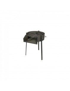 Barbacoa de carbon con soporte