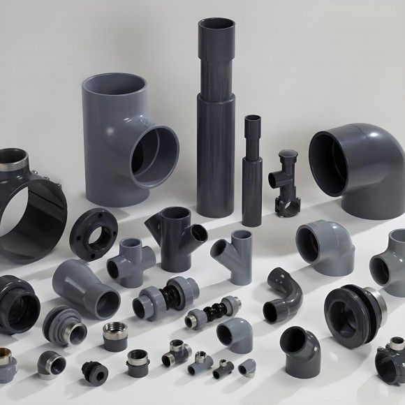 Accesorios Tubería Presión Gris